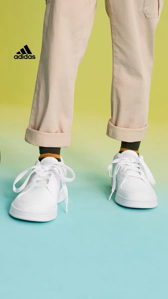 adidas official light sport BREAKNET K men's and women's big kids comfort shoes FY9504